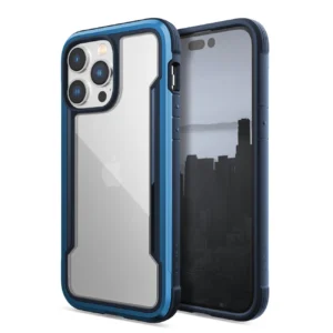 Raptic X-Doria Shield Case iPhone 14 Pro Max armored cover blueeng