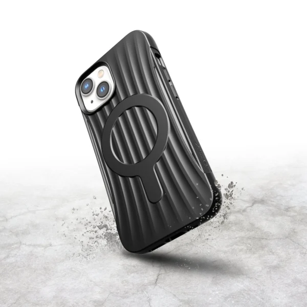 Raptic X-Doria Clutch Case iPhone 14 with MagSafe back cover blackeng