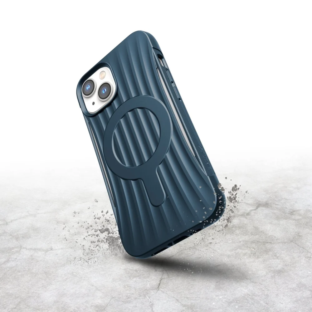 Raptic X-Doria Clutch Case iPhone 14 with MagSafe back cover blueeng