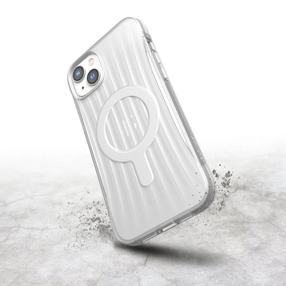 Raptic X-Doria Clutch Case iPhone 14 Plus with MagSafe back cover transparenteng