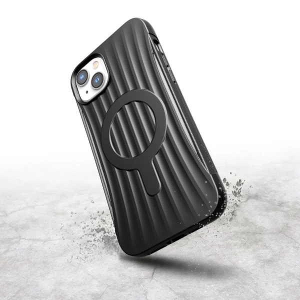 Raptic X-Doria Clutch Case iPhone 14 Plus with MagSafe back cover blackeng