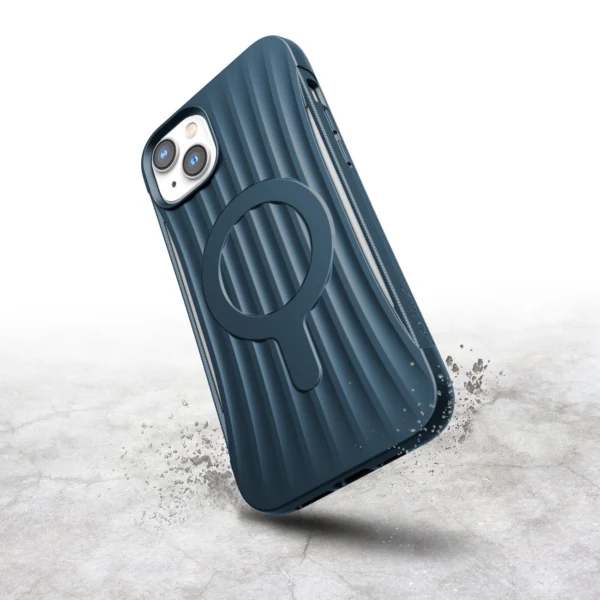 Raptic X-Doria Clutch Case iPhone 14 Plus with MagSafe back cover blueeng