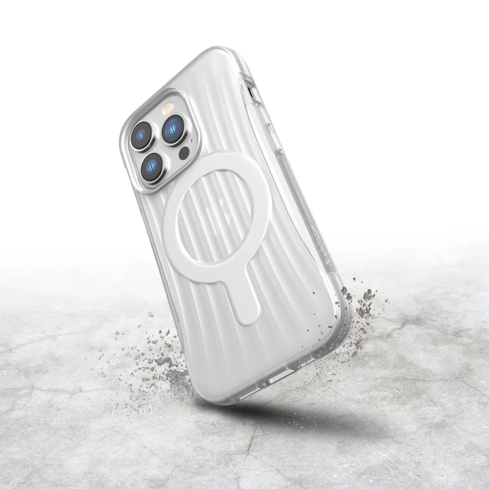 Raptic X-Doria Clutch Case iPhone 14 Pro with MagSafe back cover transparenteng
