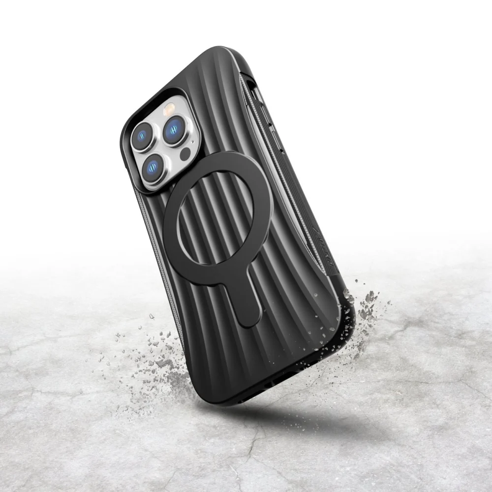 Raptic X-Doria Clutch Case iPhone 14 Pro with MagSafe back cover blackeng
