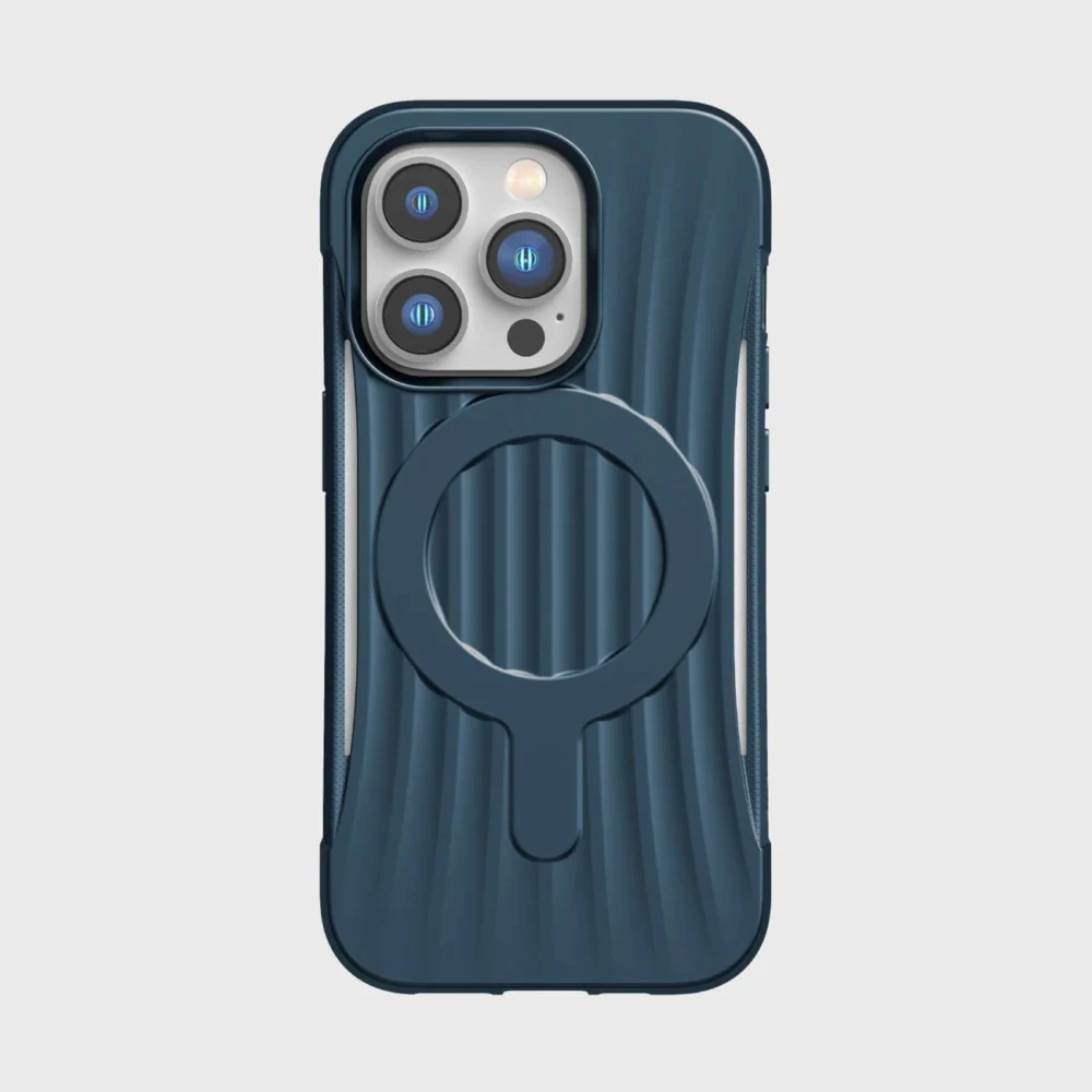 Raptic X-Doria Clutch Case iPhone 14 Pro with MagSafe back cover blueeng