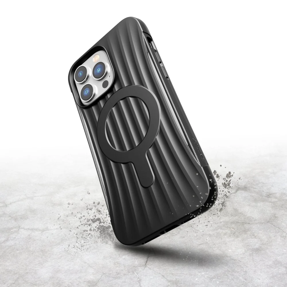 Raptic X-Doria Clutch Case iPhone 14 Pro Max with MagSafe back cover blackeng
