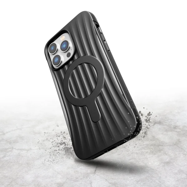 Raptic X-Doria Clutch Case iPhone 14 Pro Max with MagSafe back cover blackeng