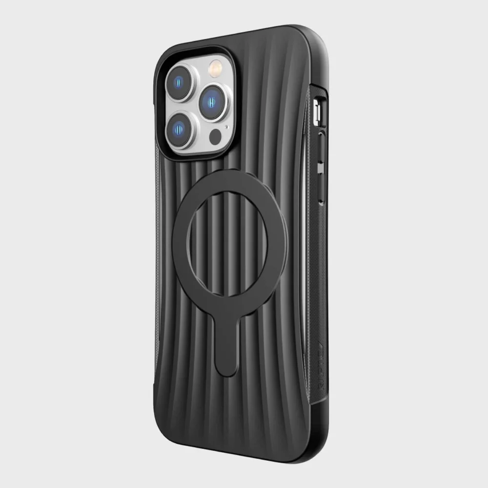 Raptic X-Doria Clutch Case iPhone 14 Pro Max with MagSafe back cover blackeng