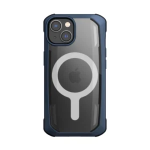 Raptic X-Doria Secure Case iPhone 14 with MagSafe armored blue covereng