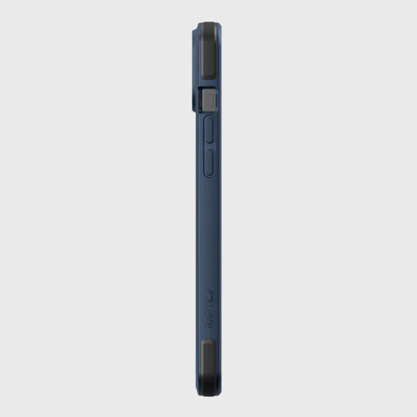 Raptic X-Doria Secure Case iPhone 14 with MagSafe armored blue covereng