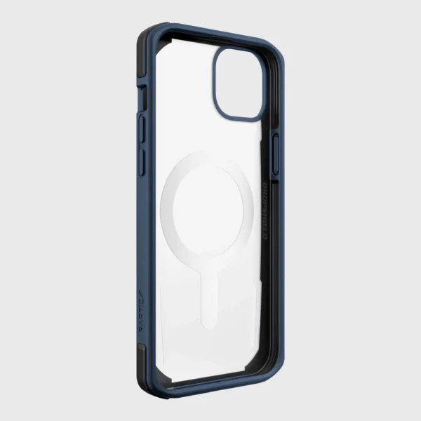 Raptic X-Doria Secure Case iPhone 14 with MagSafe armored blue covereng