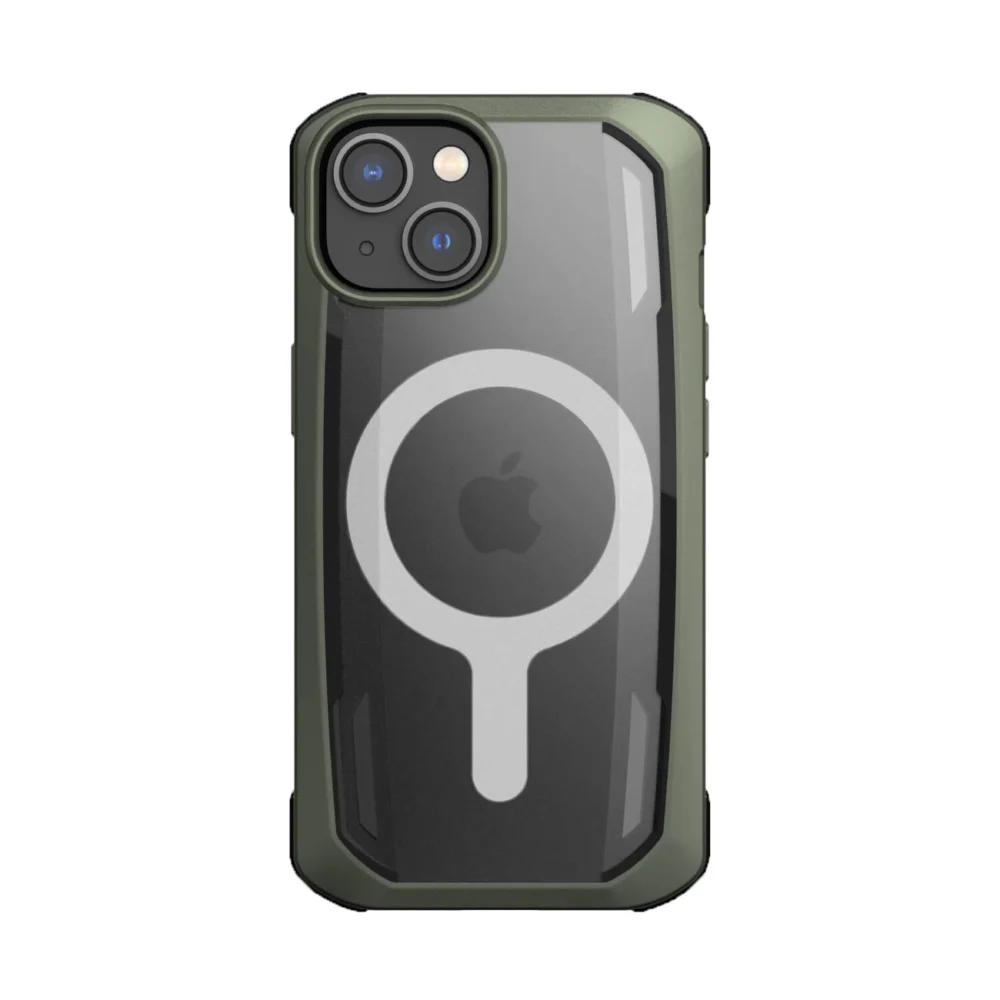 Raptic X-Doria Secure Case iPhone 14 with MagSafe armored cover greeneng