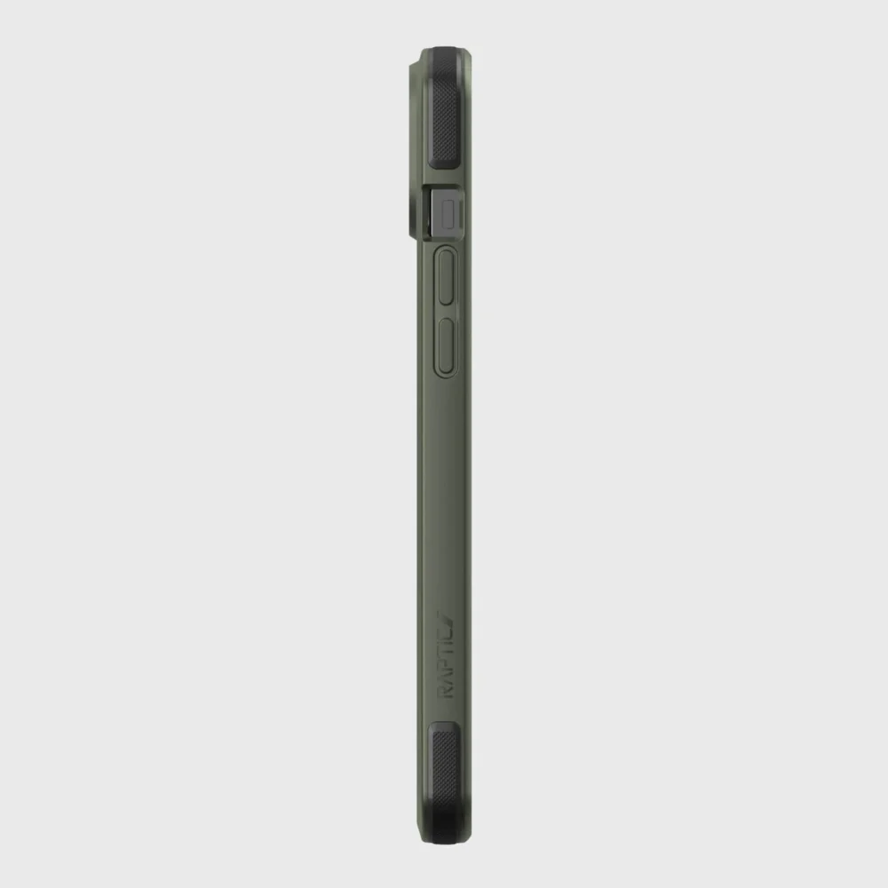 Raptic X-Doria Secure Case iPhone 14 with MagSafe armored cover greeneng
