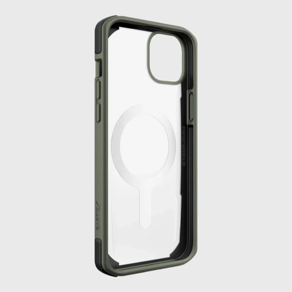 Raptic X-Doria Secure Case iPhone 14 with MagSafe armored cover greeneng
