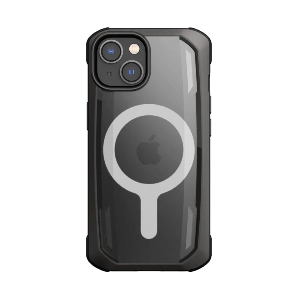 Raptic X-Doria Secure Case for iPhone 14 Plus with MagSafe armored cover blackeng