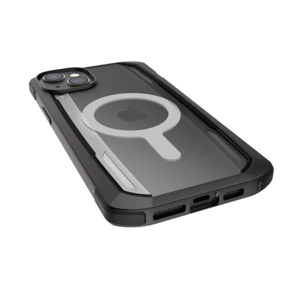 Raptic X-Doria Secure Case for iPhone 14 Plus with MagSafe armored cover blackeng