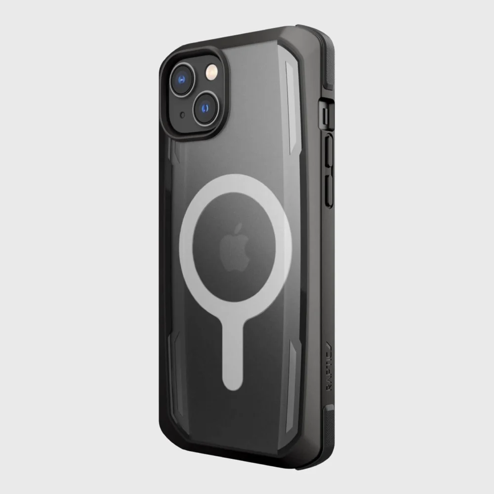 Raptic X-Doria Secure Case for iPhone 14 Plus with MagSafe armored cover blackeng