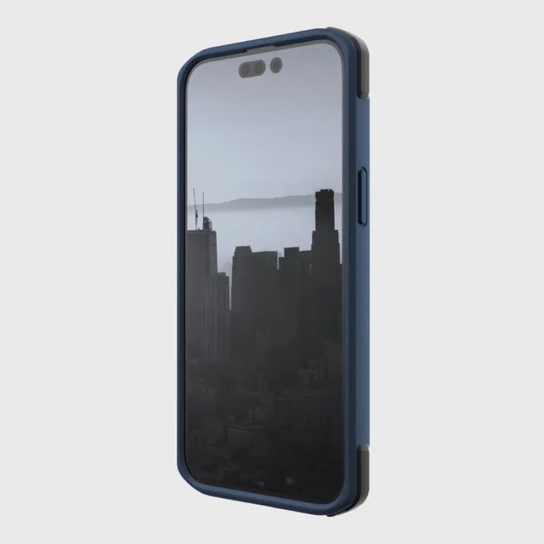 Raptic X-Doria Secure Case for iPhone 14 Pro with MagSafe armored cover blueeng