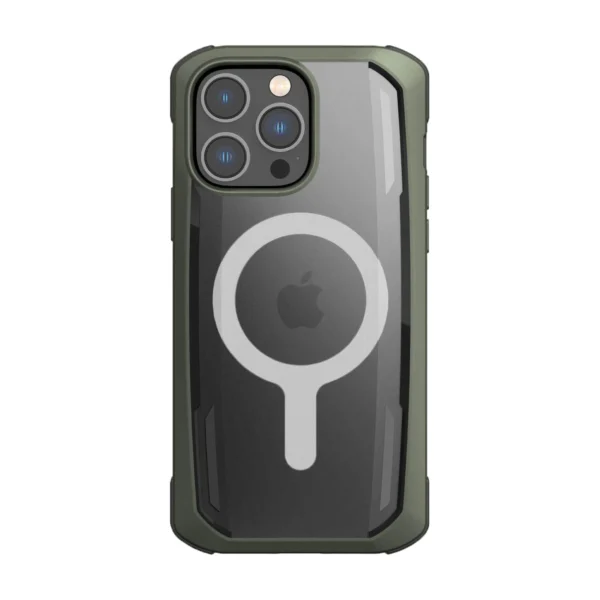 Raptic X-Doria Secure Case iPhone 14 Pro with MagSafe armored cover greeneng