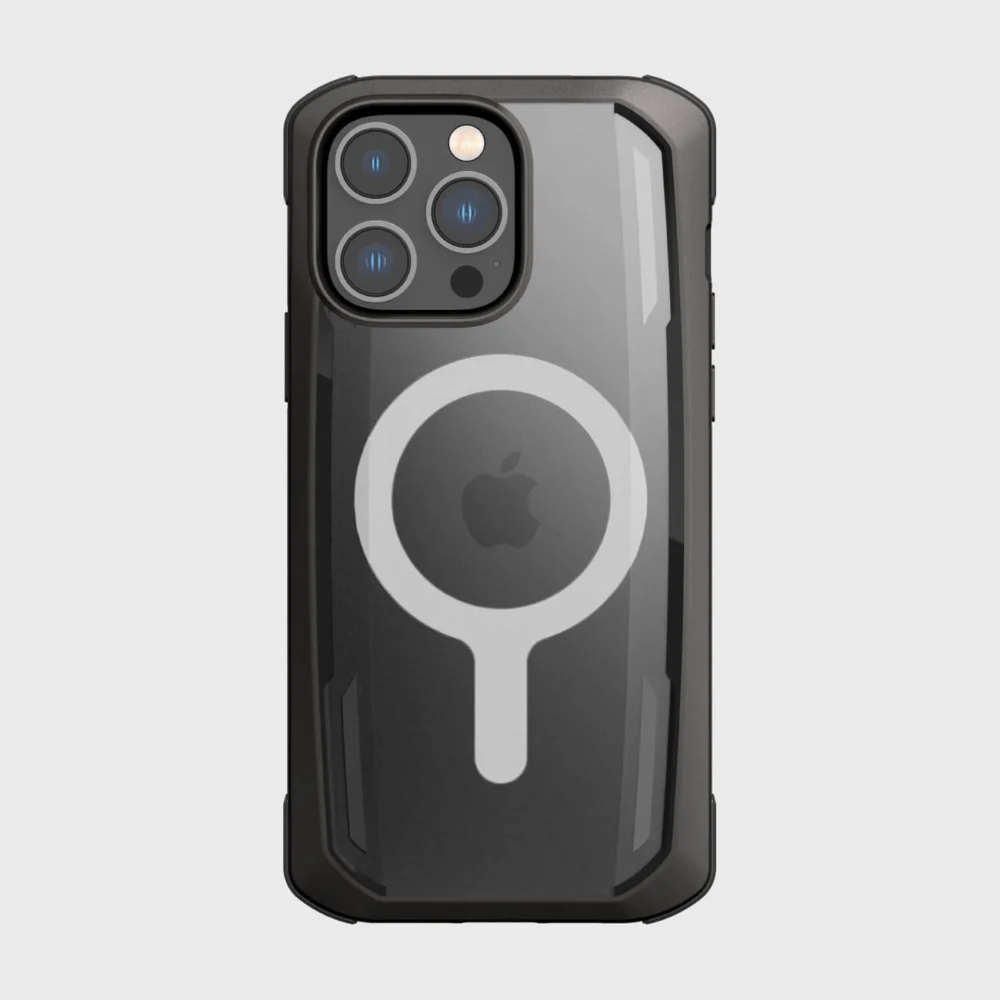 Raptic X-Doria Secure Case for iPhone 14 Pro Max with MagSafe armored cover blackeng