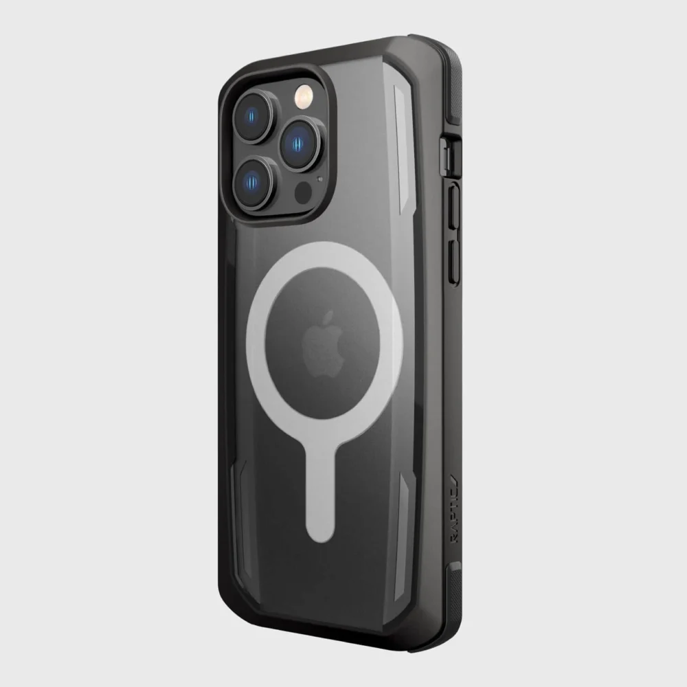 Raptic X-Doria Secure Case for iPhone 14 Pro Max with MagSafe armored cover blackeng