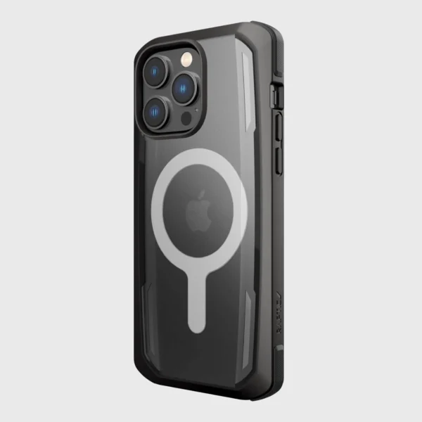 Raptic X-Doria Secure Case for iPhone 14 Pro Max with MagSafe armored cover blackeng
