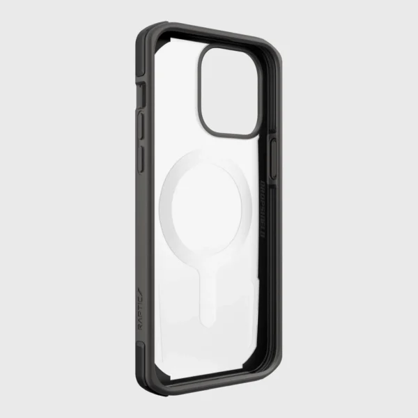 Raptic X-Doria Secure Case for iPhone 14 Pro Max with MagSafe armored cover blackeng