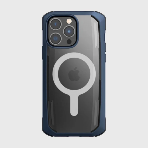 Raptic X-Doria Secure Case for iPhone 14 Pro Max with MagSafe armored cover blueeng