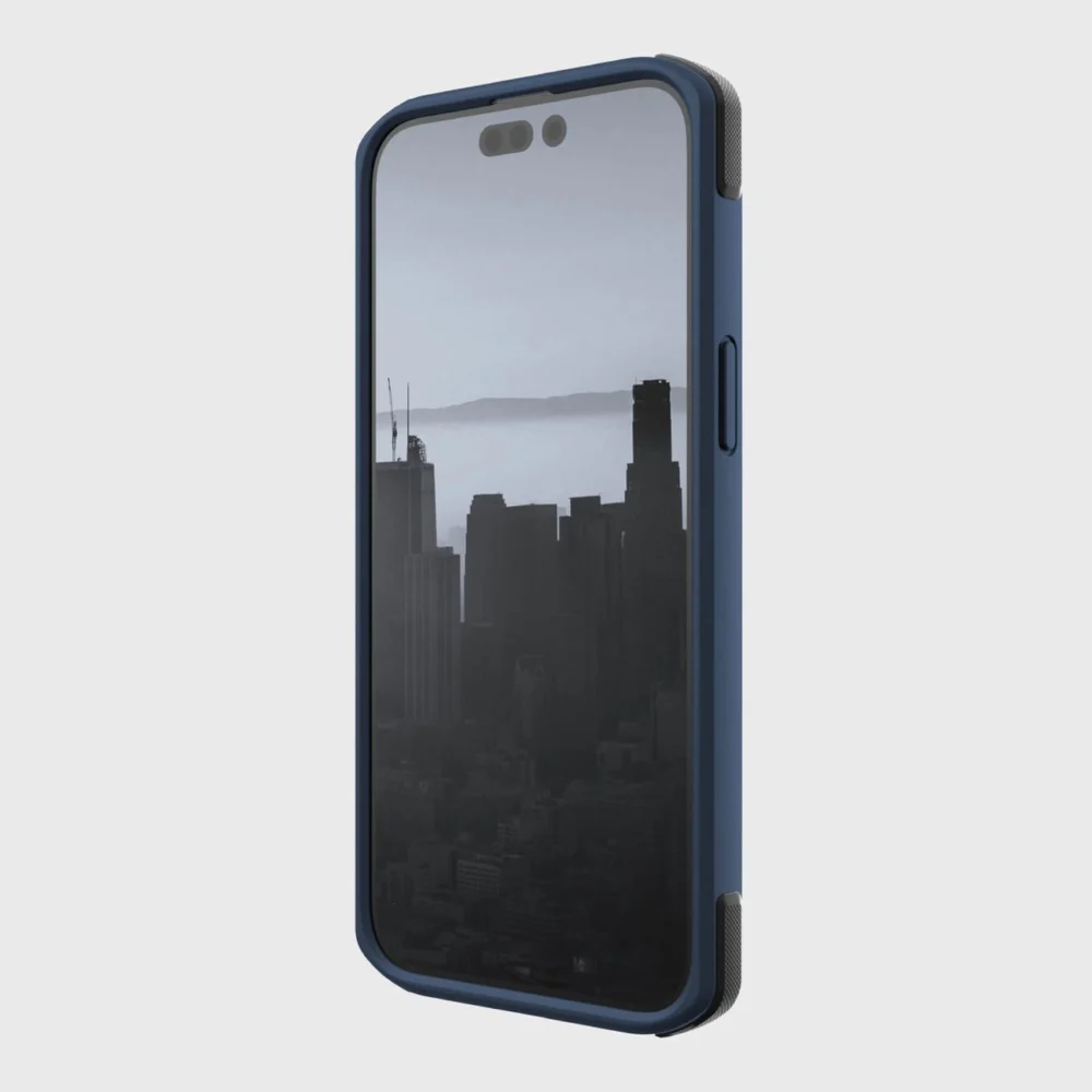 Raptic X-Doria Secure Case for iPhone 14 Pro Max with MagSafe armored cover blueeng