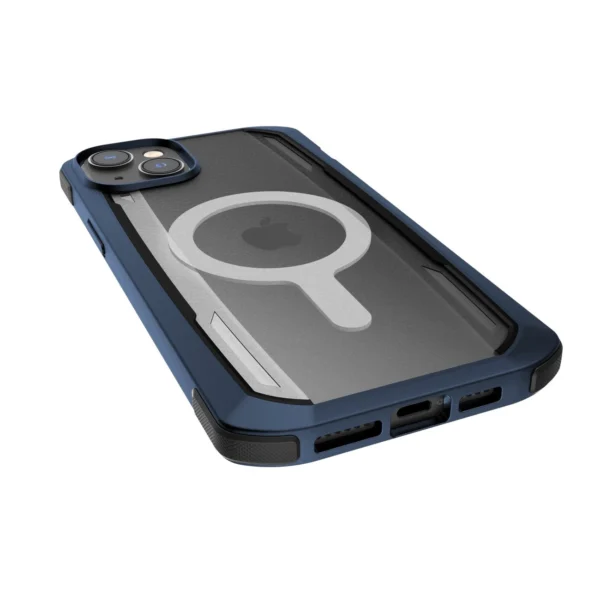 Raptic X-Doria Secure Case for iPhone 14 Pro Max with MagSafe armored cover blueeng
