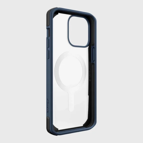 Raptic X-Doria Secure Case for iPhone 14 Pro Max with MagSafe armored cover blueeng