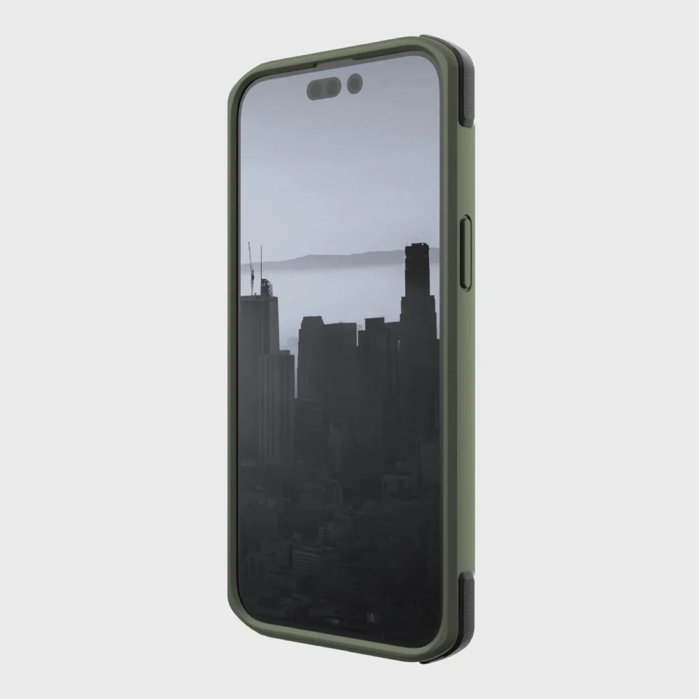 Raptic X-Doria Secure Case for iPhone 14 Pro Max with MagSafe armored cover greeneng