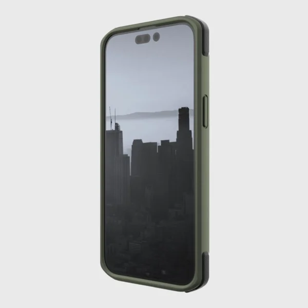 Raptic X-Doria Secure Case for iPhone 14 Pro Max with MagSafe armored cover greeneng
