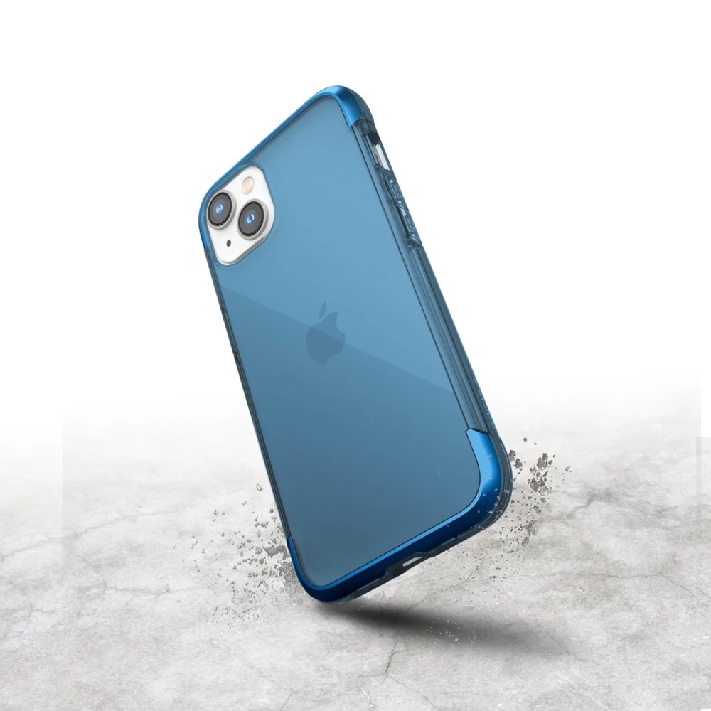 Raptic X-Doria Air Case iPhone 14 armored cover blueeng