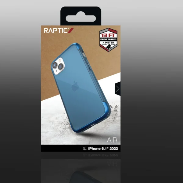 Raptic X-Doria Air Case iPhone 14 armored cover blueeng