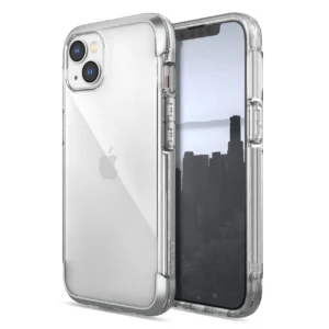 Raptic X-Doria Air Case for iPhone 14 Plus armored cover silvereng