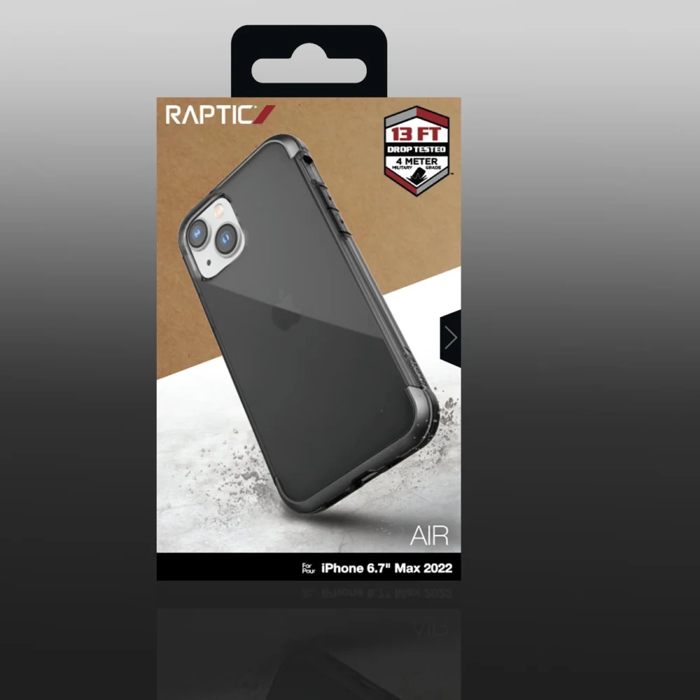 Raptic X-Doria Air Case iPhone 14 Plus armored cover grayeng