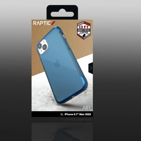 Raptic X-Doria Air Case for iPhone 14 Plus armored cover blueeng