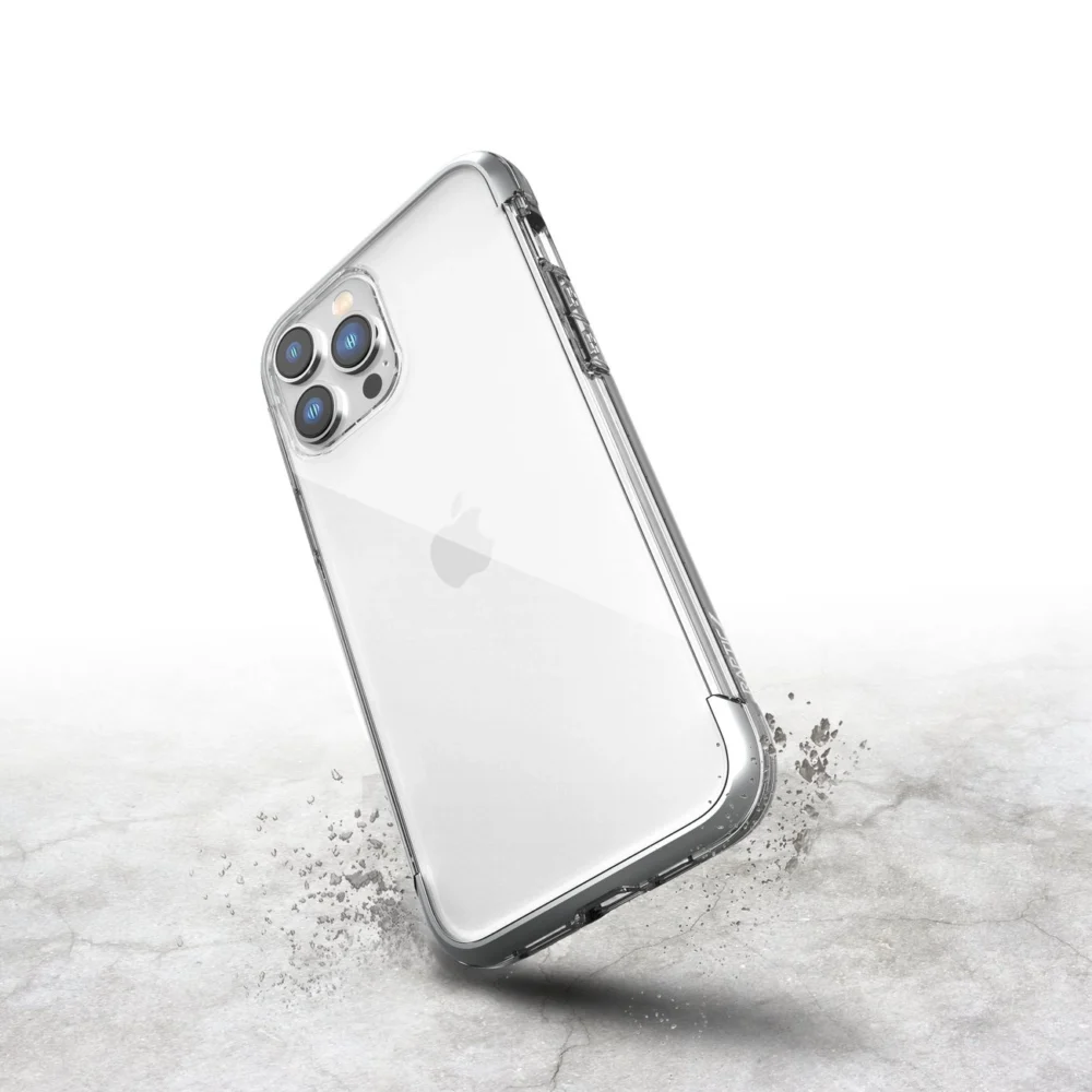Raptic X-Doria Air Case for iPhone 14 Pro Max armored cover silvereng
