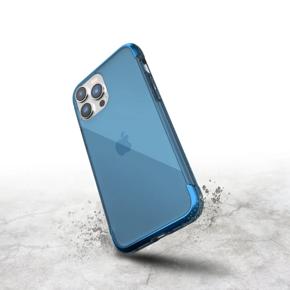 Raptic X-Doria Air Case for iPhone 14 Pro Max armored cover blueeng