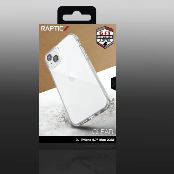 Raptic X-Doria Clear Case iPhone 14 Plus armored clear covereng