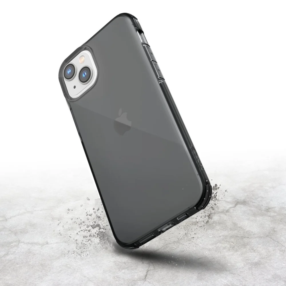 Raptic X-Doria Clear Case iPhone 14 Plus armored cover grayeng