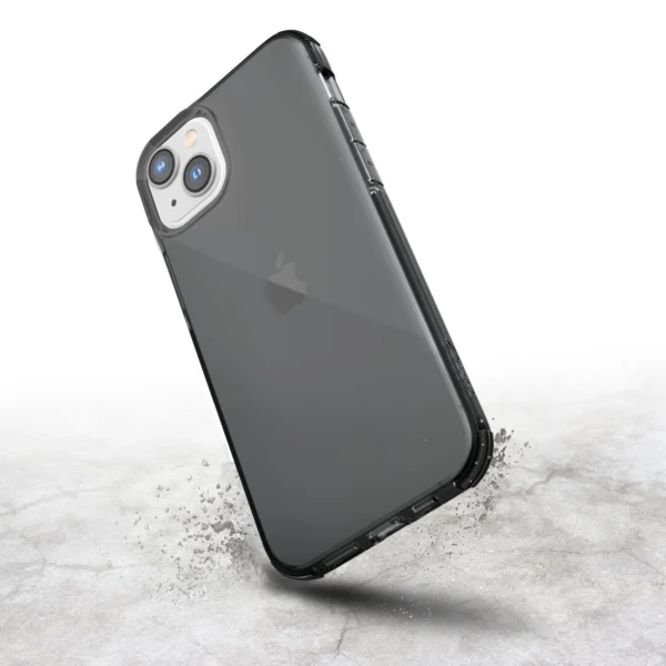 Raptic X-Doria Clear Case iPhone 14 Plus armored cover grayeng