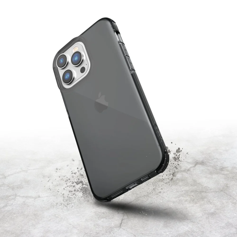 Raptic X-Doria Clear Case iPhone 14 Pro armored cover grayeng