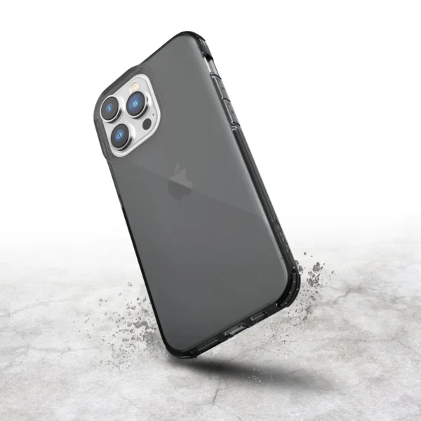 Raptic X-Doria Clear Case iPhone 14 Pro armored cover grayeng