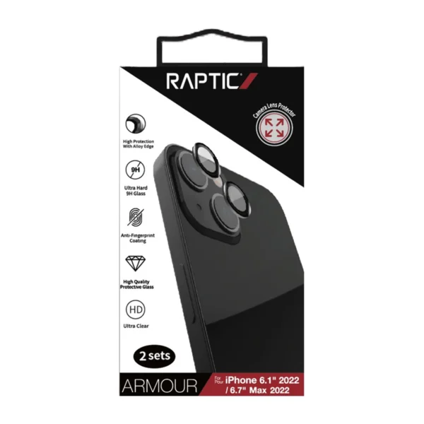 Raptic X-Doria Armor Camera Glass iPhone 14 Plus tempered glass for rear cameraeng