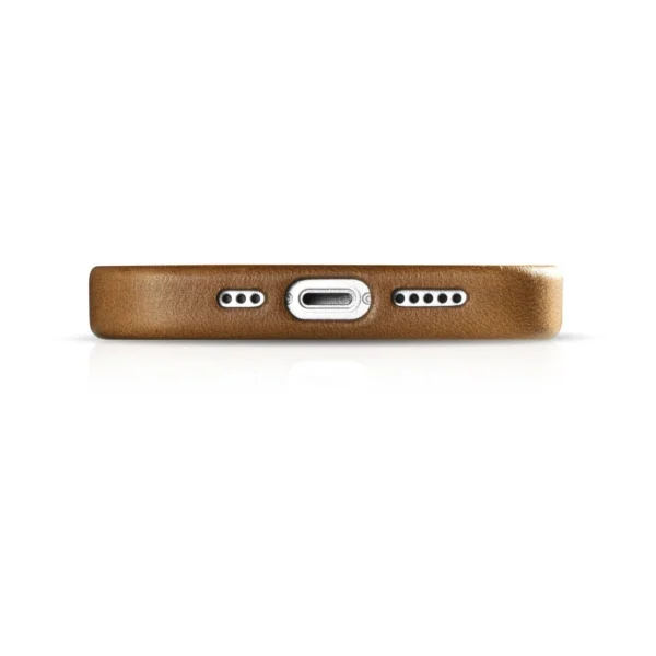 iCarer Oil Wax Premium Leather Case iPhone 14 Plus Magnetic Leather Case with MagSafe Brown (WMI14220703-TN)eng