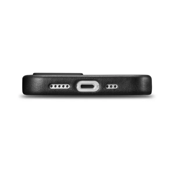 iCarer Case Leather cover for iPhone 14 black (WMI14220705-BK) (MagSafe compatible)eng