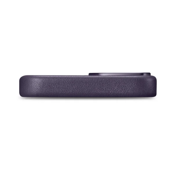 iCarer Case Leather Cover Case for iPhone 14 Dark Purple (WMI14220705-DP) (MagSafe Compatible)eng
