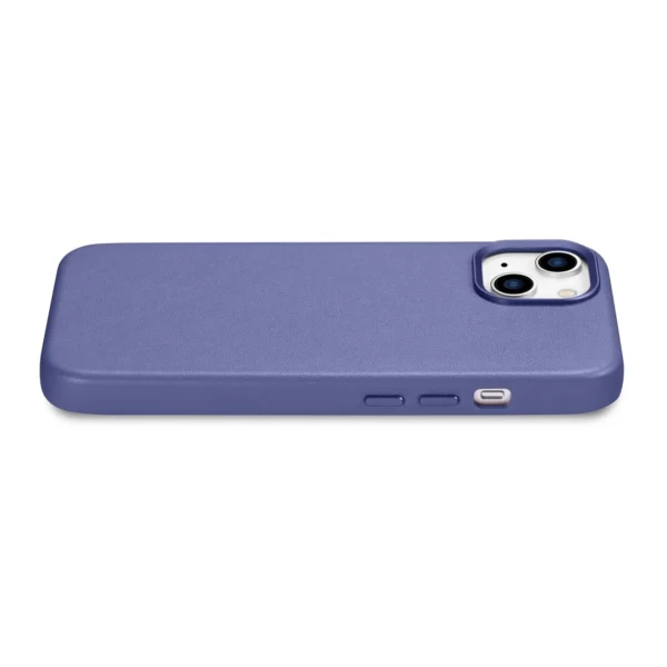 iCarer Case Leather Case Cover for iPhone 14 Light Purple (WMI14220705-LP) (MagSafe Compatible)eng